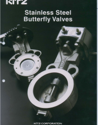 KITZ Stainless Steel Butterfly Valves [UB Series]